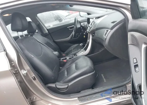 2013 Hyundai Elantra Limited from USA, damaged, VIN 5NPDH4AE1DH445884